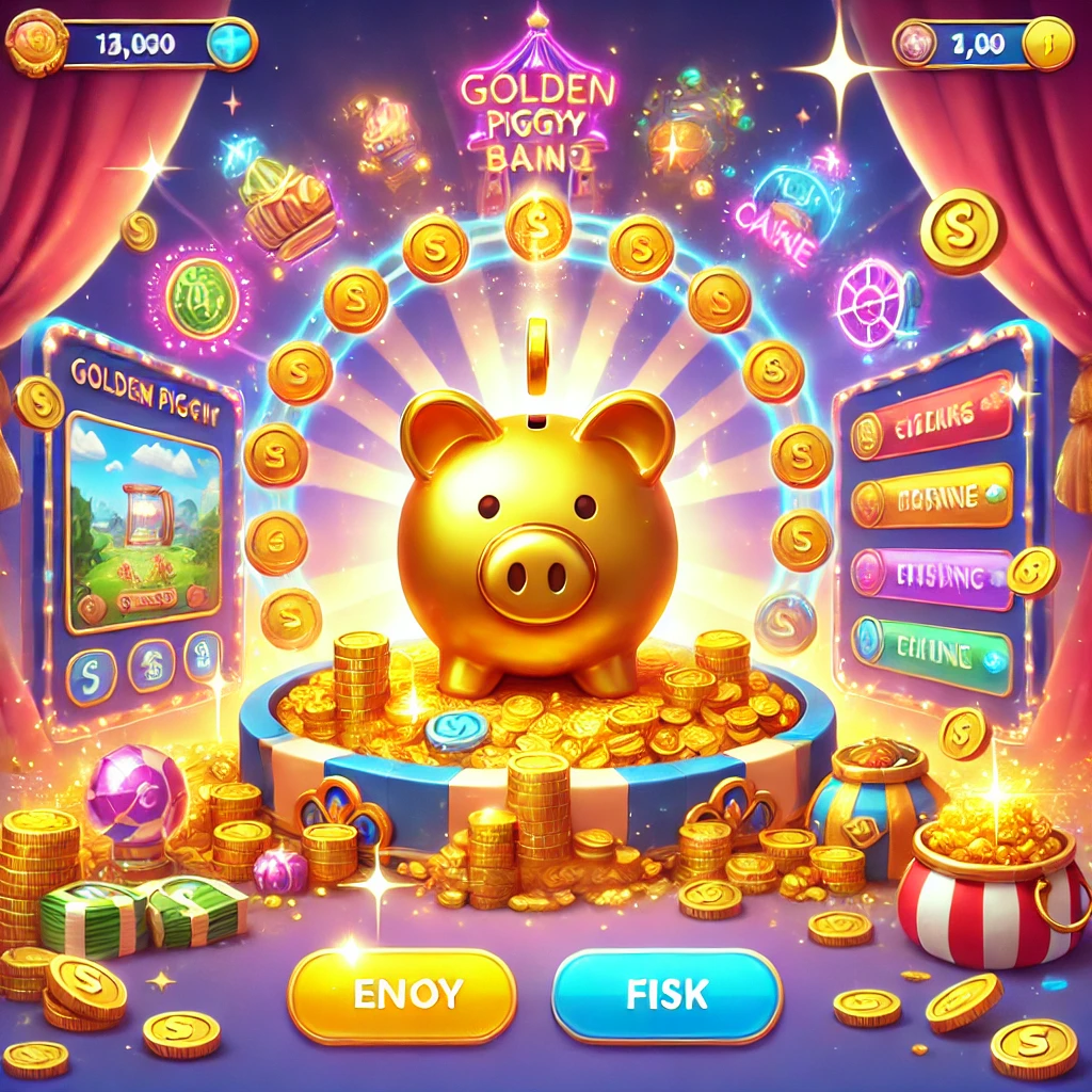 Golden Piggy Bank Adventure